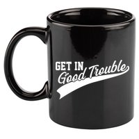 Sporty Get In Good Trouble John Lewis Tribute 11oz C Handle Ceramic Mug