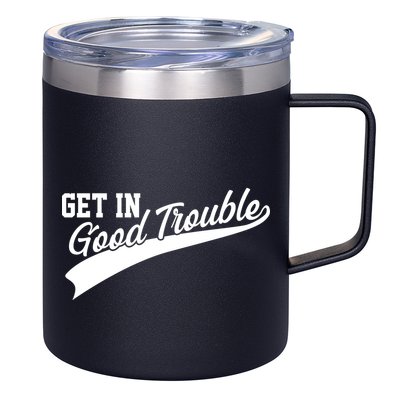 Sporty Get In Good Trouble John Lewis Tribute 12oz Stainless Steel Coffee Mug
