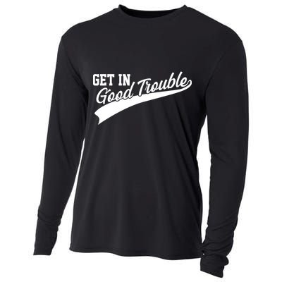 Sporty Get In Good Trouble John Lewis Tribute Cooling Performance Long Sleeve Crew