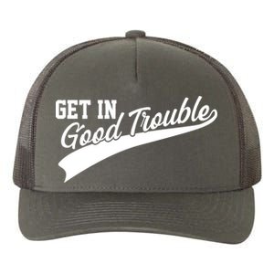 Sporty Get In Good Trouble John Lewis Tribute Yupoong Adult 5-Panel Trucker Hat