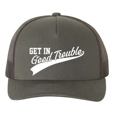 Sporty Get In Good Trouble John Lewis Tribute Yupoong Adult 5-Panel Trucker Hat