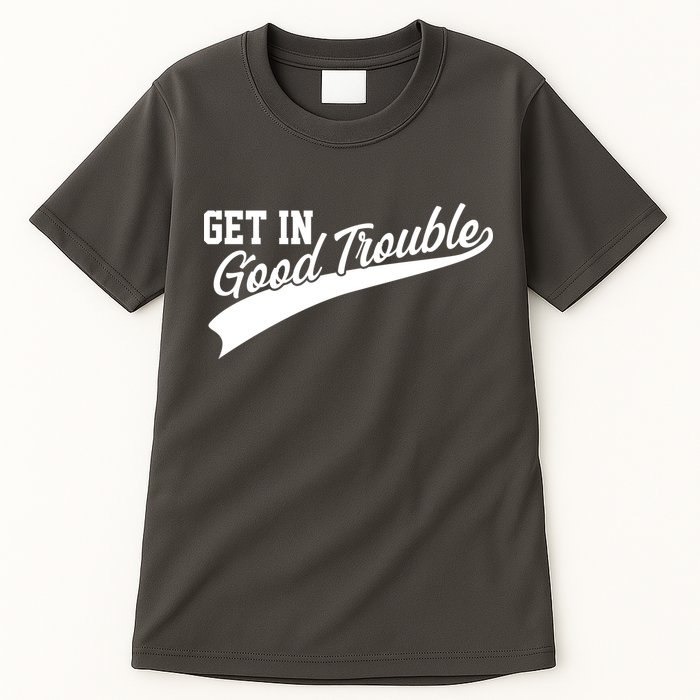 Sporty Get In Good Trouble John Lewis Tribute Tall T-Shirt