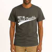 Sporty Get In Good Trouble John Lewis Tribute Tall T-Shirt