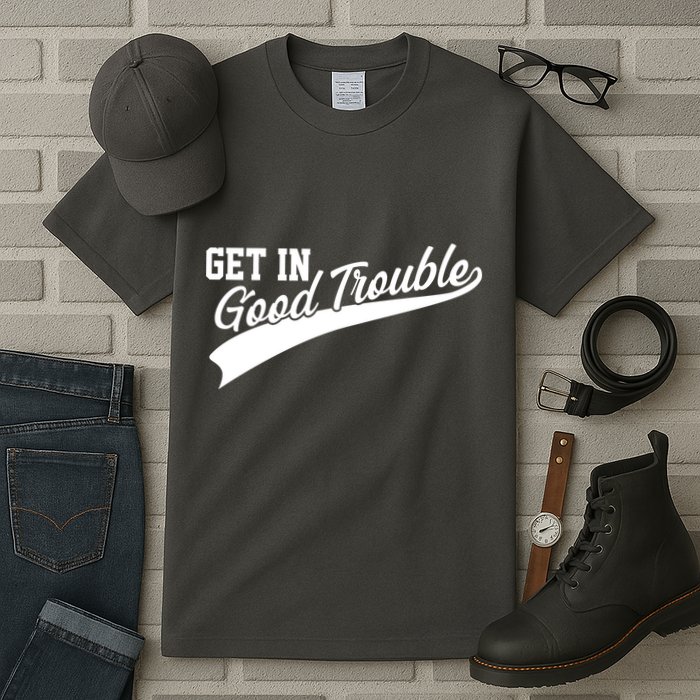 Sporty Get In Good Trouble John Lewis Tribute Tall T-Shirt