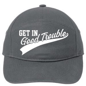 Sporty Get In Good Trouble John Lewis Tribute 7-Panel Snapback Hat