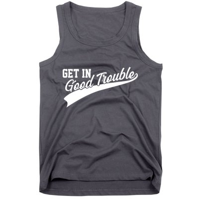 Sporty Get In Good Trouble John Lewis Tribute Tank Top