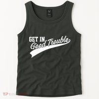 Sporty Get In Good Trouble John Lewis Tribute Tank Top