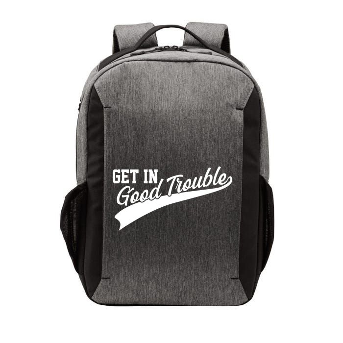 Sporty Get In Good Trouble John Lewis Tribute Vector Backpack