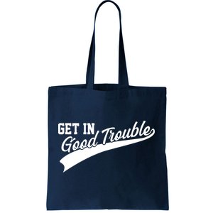 Sporty Get In Good Trouble John Lewis Tribute Tote Bag