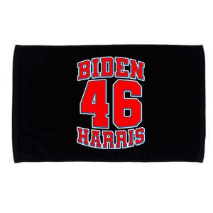 Sporty Jersey Style Biden Harris 46 2020 Election Microfiber Hand Towel