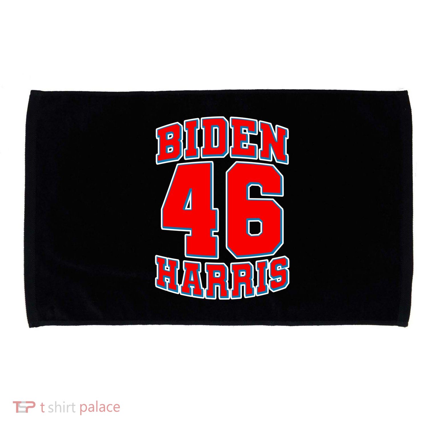 Sporty Jersey Style Biden Harris 46 2020 Election Microfiber Hand Towel