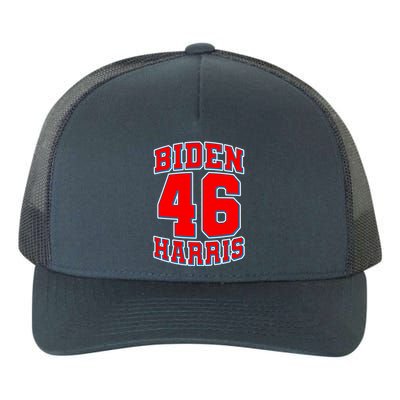Sporty Jersey Style Biden Harris 46 2020 Election Yupoong Adult 5-Panel Trucker Hat