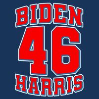 Sporty Jersey Style Biden Harris 46 2020 Election Button