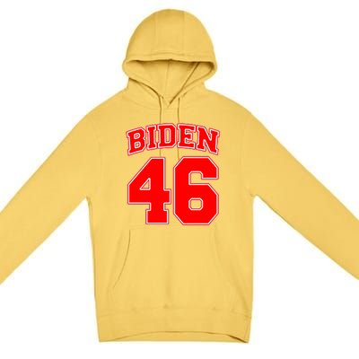 Sporty Joe Biden for 46th President Premium Pullover Hoodie