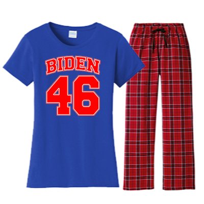 Sporty Joe Biden for 46th President Women's Flannel Pajama Set