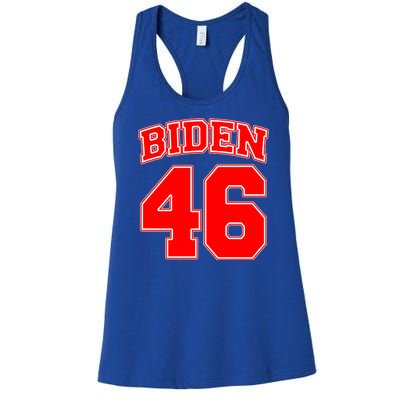 Sporty Joe Biden for 46th President Women's Racerback Tank