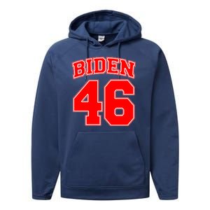 Sporty Joe Biden for 46th President Performance Fleece Hoodie