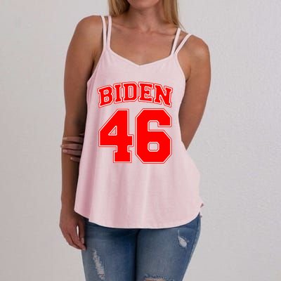 Sporty Joe Biden for 46th President Women's Strappy Tank