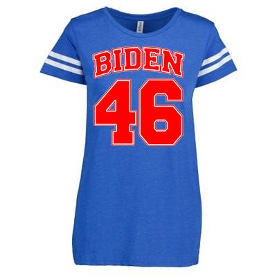 Sporty Joe Biden for 46th President Enza Ladies Jersey Football T-Shirt