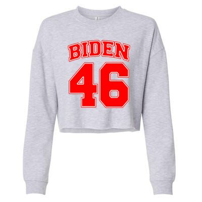 Sporty Joe Biden for 46th President Cropped Pullover Crew