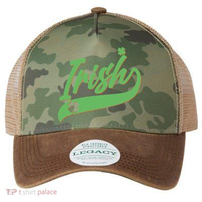 Sporty St. Patrick's Day Irish Logo Legacy Tie Dye Trucker Hat