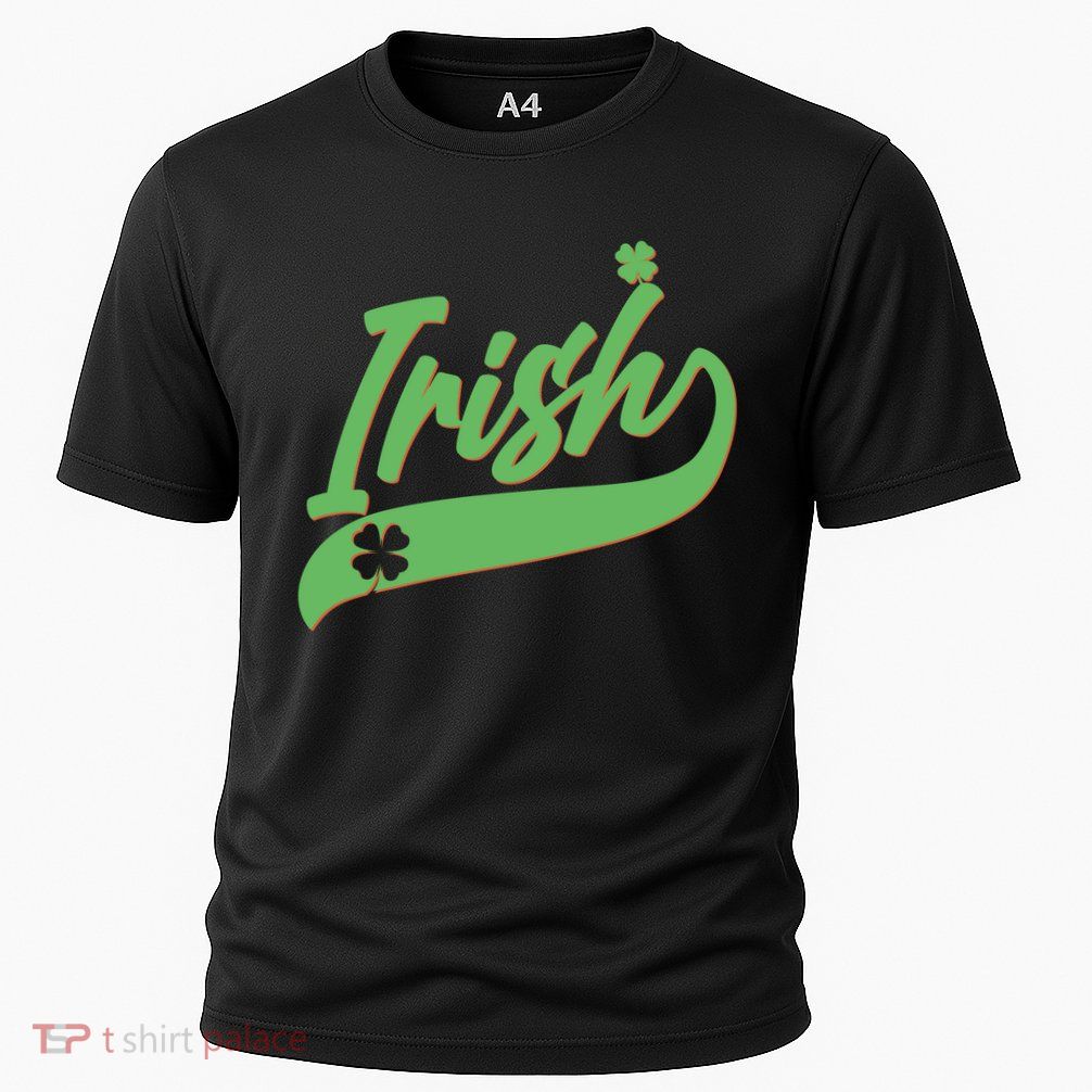Sporty St. Patrick's Day Irish Logo Performance Shirt
