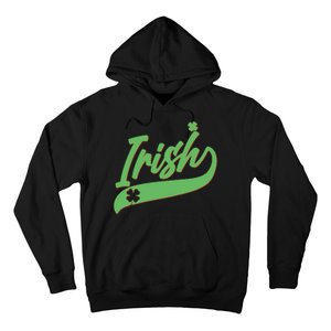 Sporty St. Patrick's Day Irish Logo Hoodie