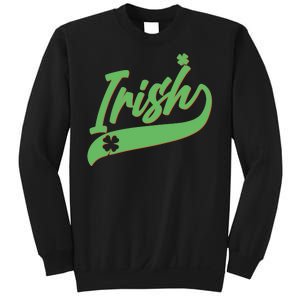 Sporty St. Patrick's Day Irish Logo Sweatshirt