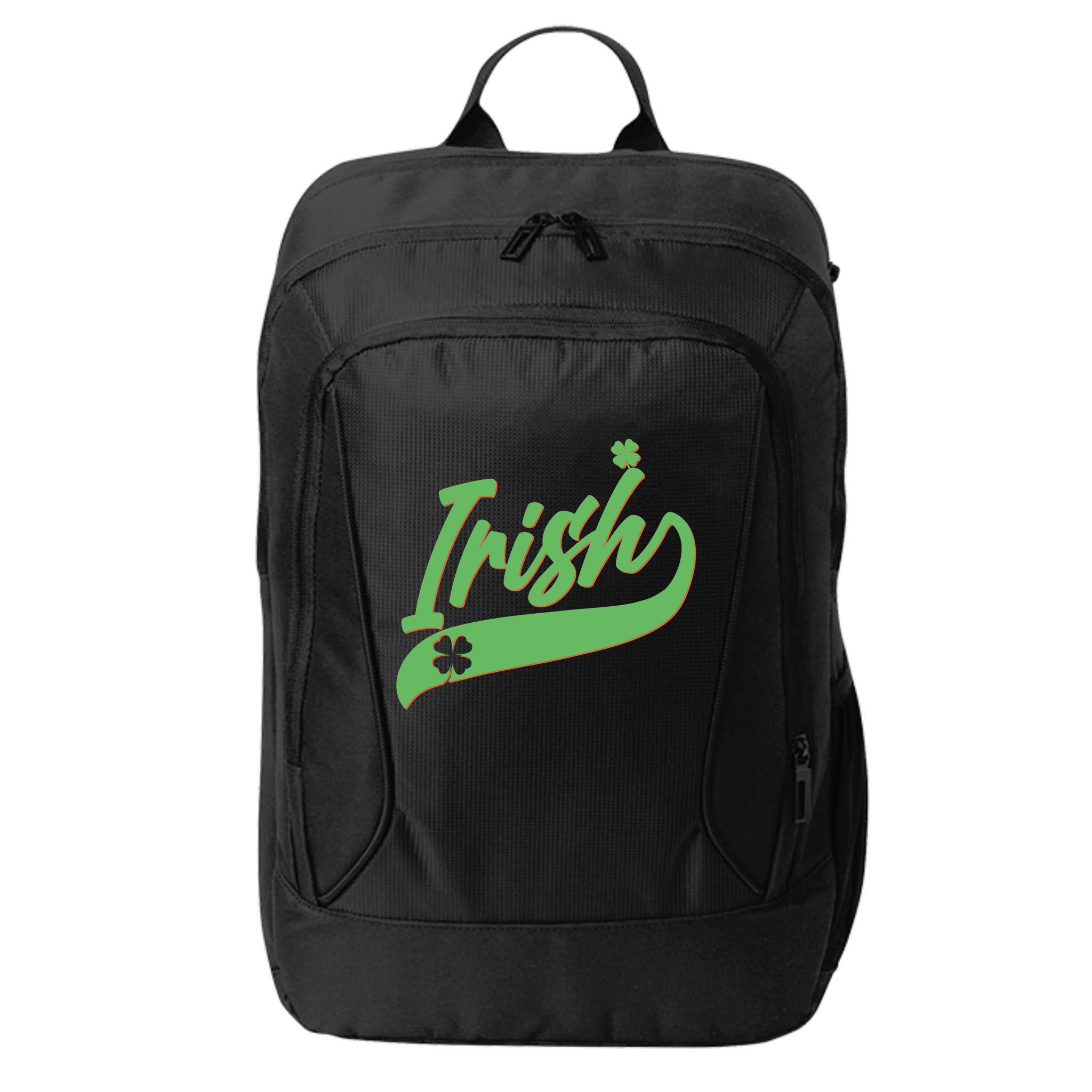 Sporty St. Patrick's Day Irish Logo City Backpack