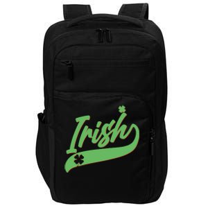 Sporty St. Patrick's Day Irish Logo Impact Tech Backpack