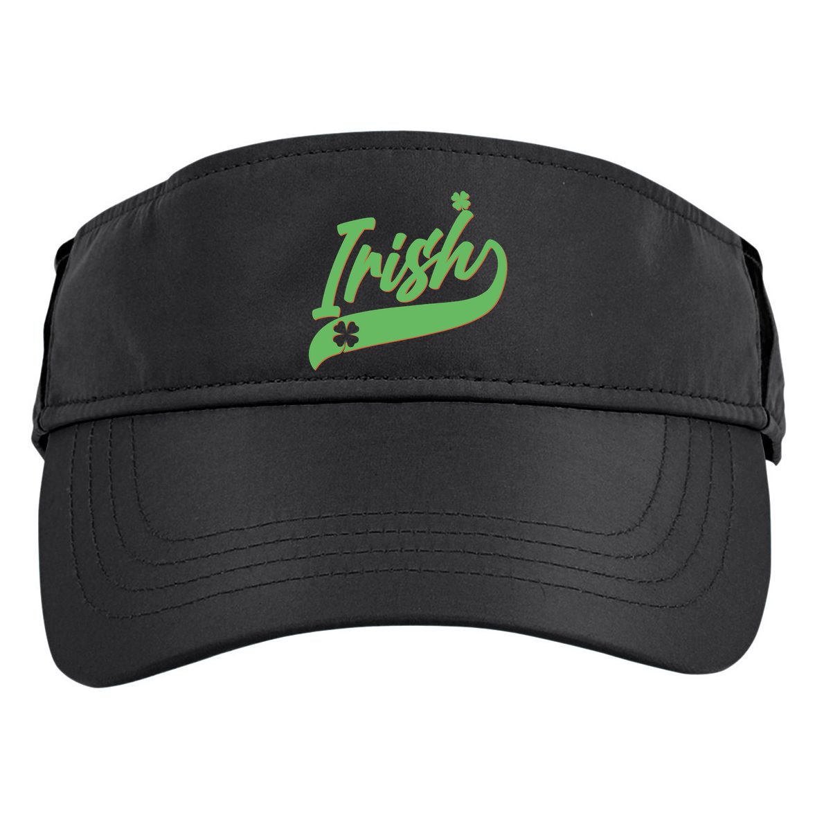 Sporty St. Patrick's Day Irish Logo Adult Drive Performance Visor