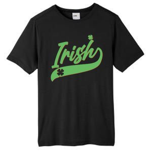 Sporty St. Patrick's Day Irish Logo Tall Fusion ChromaSoft Performance T-Shirt