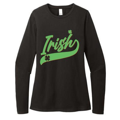 Sporty St. Patrick's Day Irish Logo Womens CVC Long Sleeve Shirt