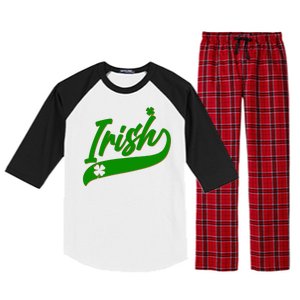 Sporty St. Patrick's Day Irish Logo Raglan Sleeve Pajama Set