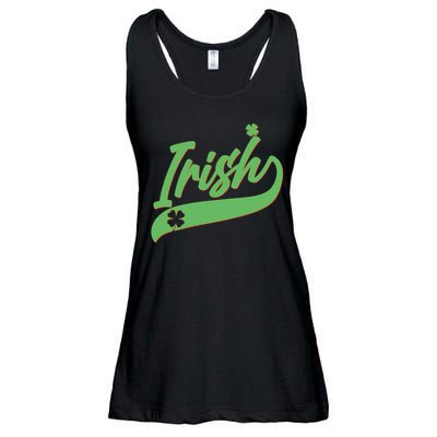 Sporty St. Patrick's Day Irish Logo Ladies Essential Flowy Tank