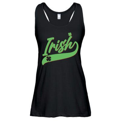 Sporty St. Patrick's Day Irish Logo Ladies Essential Flowy Tank