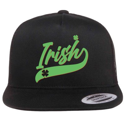 Sporty St. Patrick's Day Irish Logo Flatbill Hat