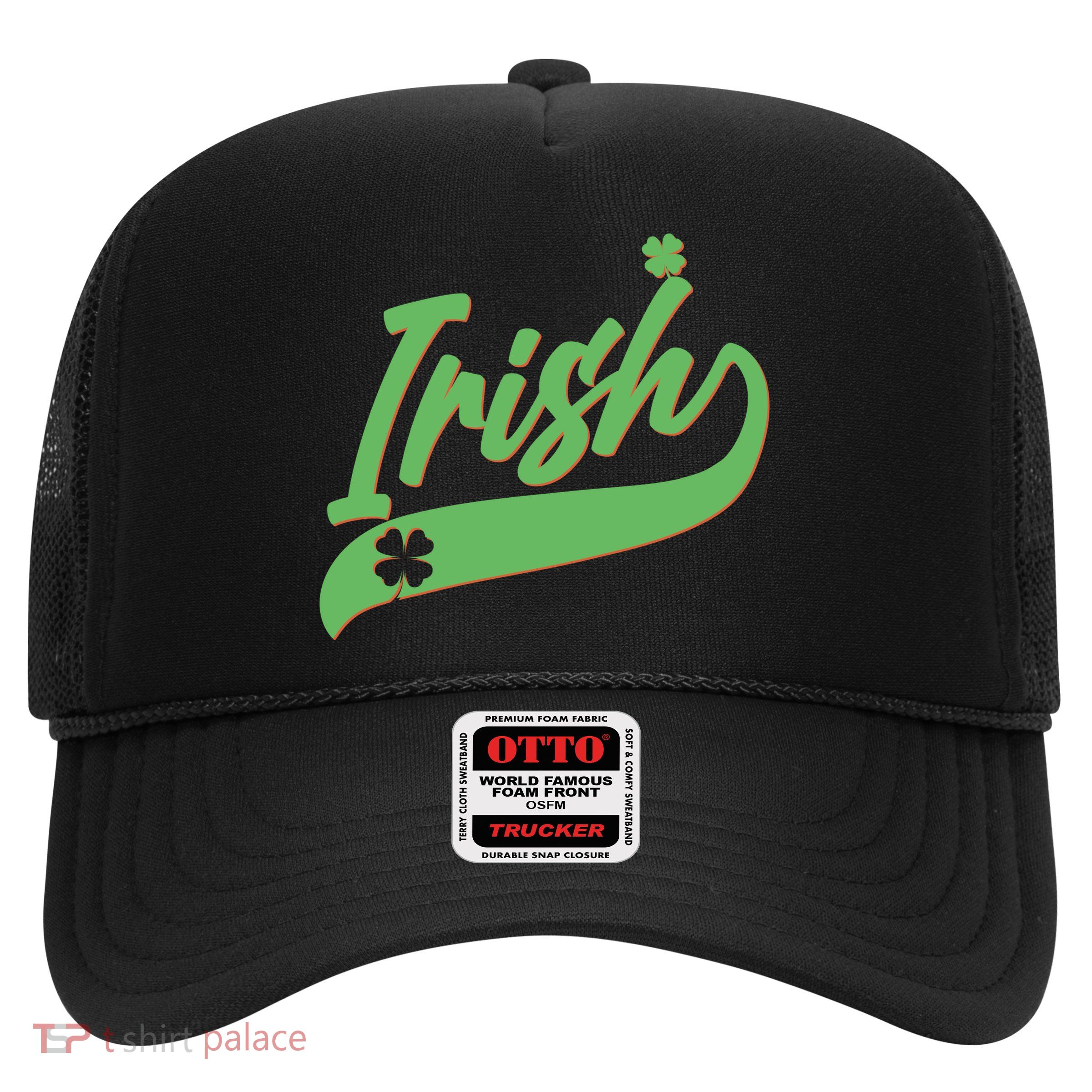 Sporty St. Patrick's Day Irish Logo Trucker Hat