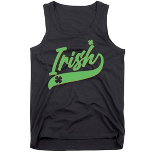 Sporty St. Patrick's Day Irish Logo Tank Top