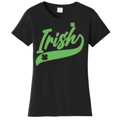 Sporty St. Patrick's Day Irish Logo Women's T-Shirt