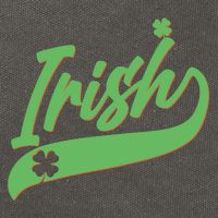 Sporty St. Patrick's Day Irish Logo Cotton Canvas Backpack