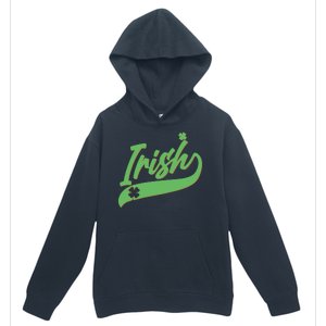 Sporty St. Patrick's Day Irish Logo Urban Pullover Hoodie