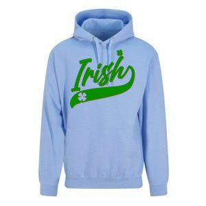 Sporty St. Patrick's Day Irish Logo Unisex Surf Hoodie