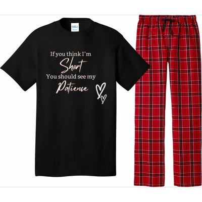 Short People Patience Pajama Set