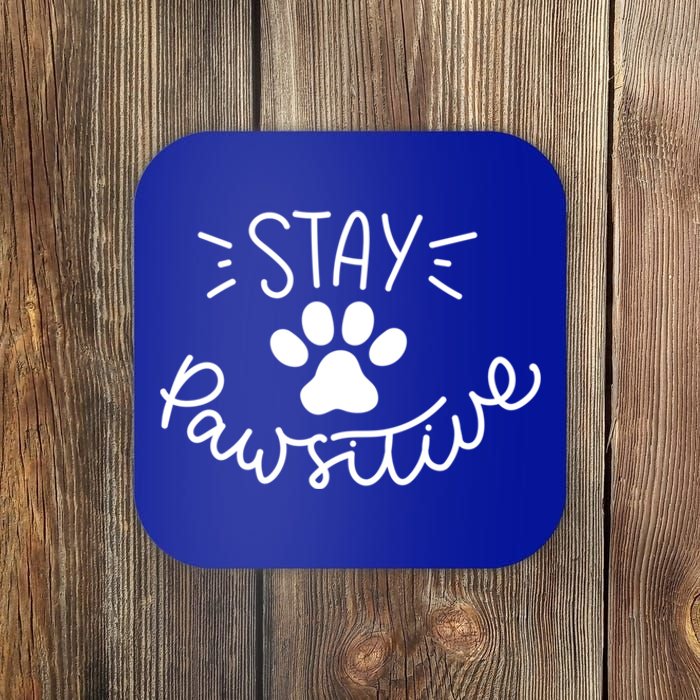 Stay Pawsitive (Positive) Gift Coaster