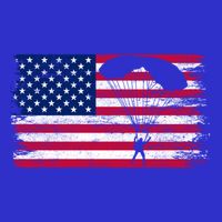 Sky Paraglider Paramotor Paragliding American Flag Skydiving Gift Sweatshirt