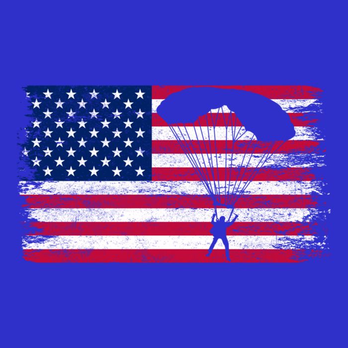 Sky Paraglider Paramotor Paragliding American Flag Skydiving Gift Sweatshirt