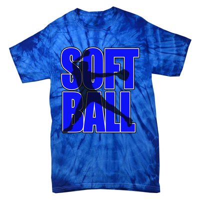 Softball Pitcher Perfect For Teens Perfect Practice Gift Tie-Dye T-Shirt