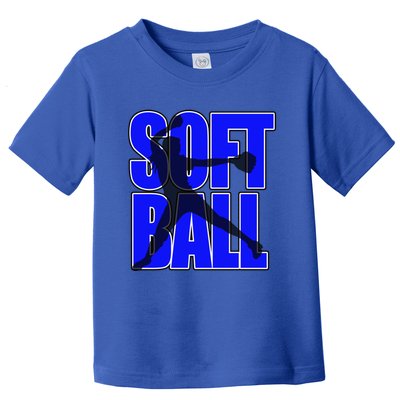 Softball Pitcher Perfect For Teens Perfect Practice Gift Toddler T-Shirt