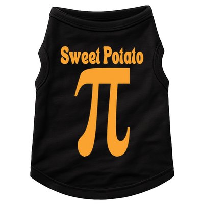 Sweet Potato Pie Math Pun Pi Day Joke Doggie Tank